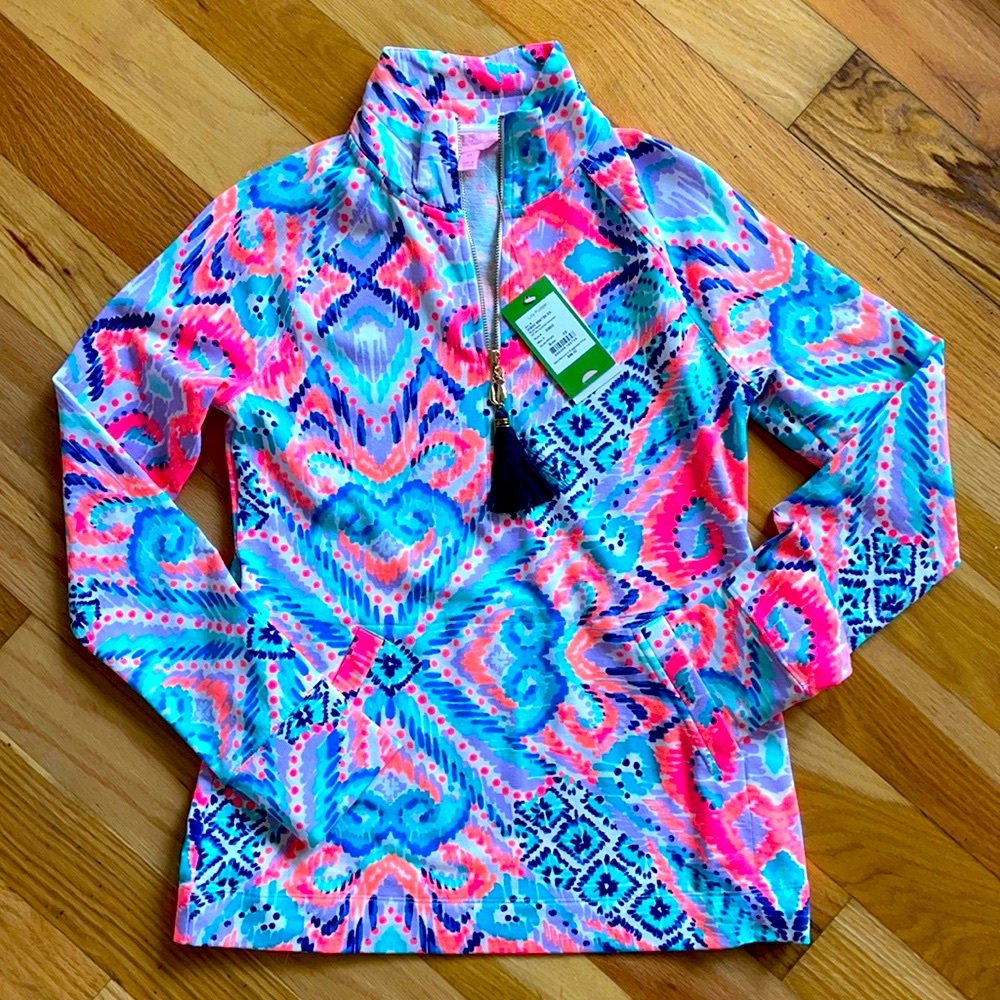 Lilly Pulitzer Skipper Popover in Solar Opposite